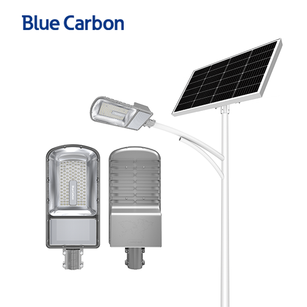 Blue carbon solar light